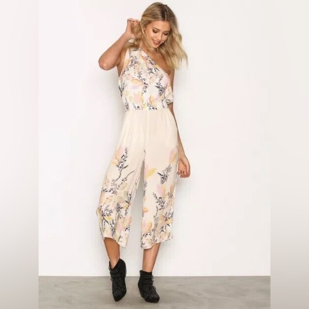 BRAND NEW Free People Island Time Wide Leg Jumpsuit size Large